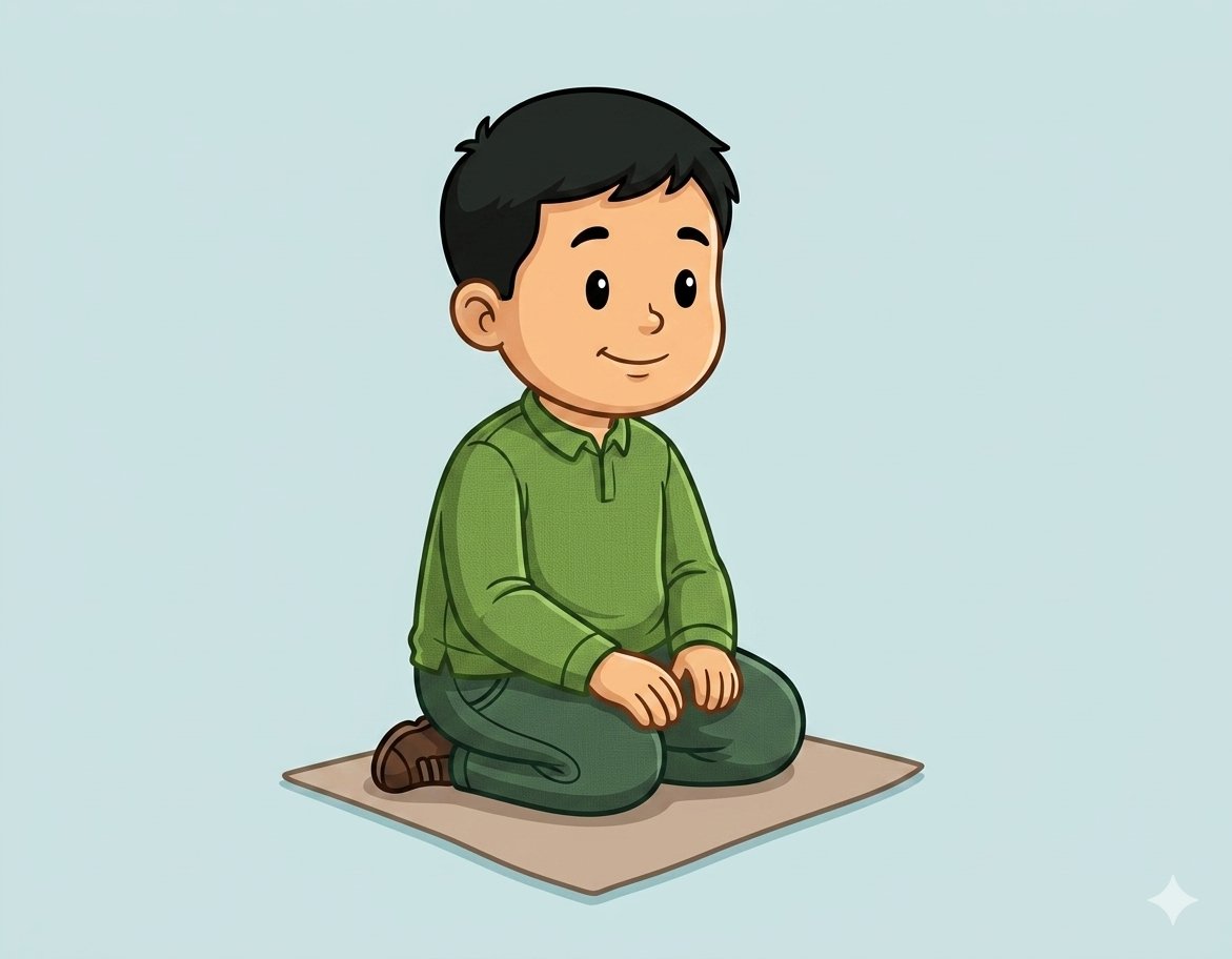 Duduk Dengan Sopan dan Tenang